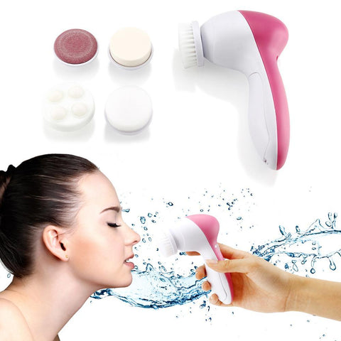 Image of 5 in 1 Facial Cleansing Brush