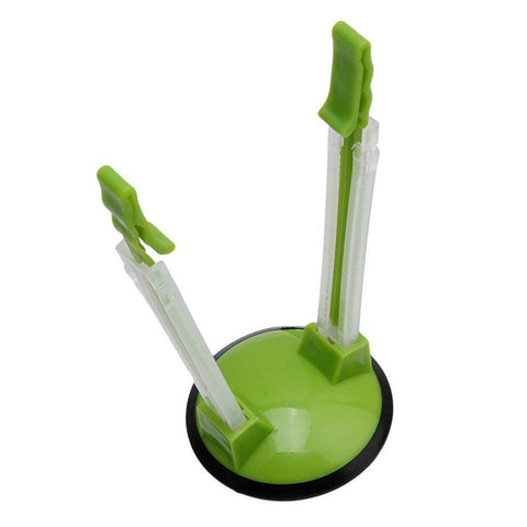 Image of 6 PCS Non-Slip Plastic Adjustable Folding Rack Free Hands Clip Ziplock Storage Bag