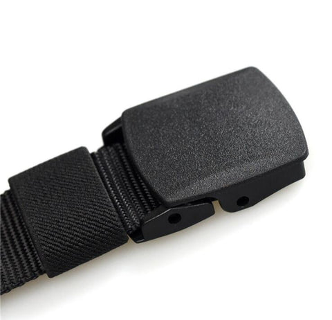 Image of Casual Military Grade Polymer Buckle Nylon Belt