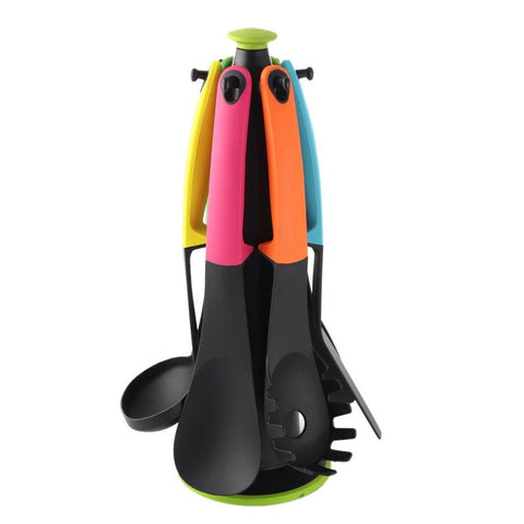 Image of 7pcs Carousel Kitchen Utensil Tool Set