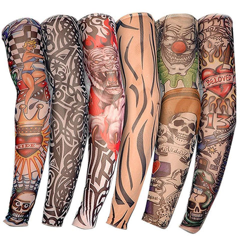 Image of 6PC TATTOO ARM SLEEVES KIT