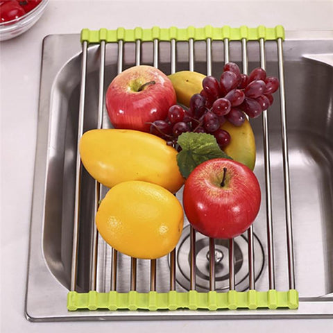 Image of Roll Up Silicone Drying Rack