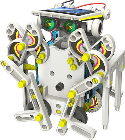 Image of Advanced 14 in 1 DIY Solar Robot Kit