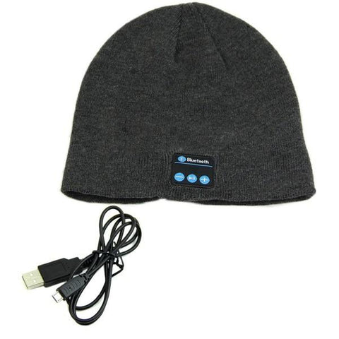Image of Unisex Wireless Bluetooth Beanie Hat