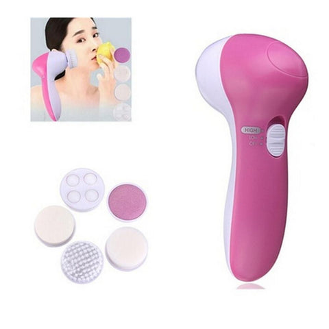 Image of 5 in 1 Facial Cleansing Brush