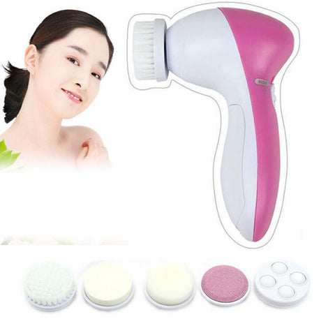 Image of 5 in 1 Facial Cleansing Brush