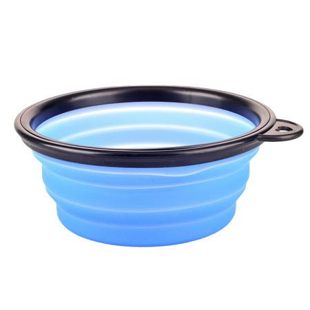 Image of Collapsible Silicone Dog Bowl