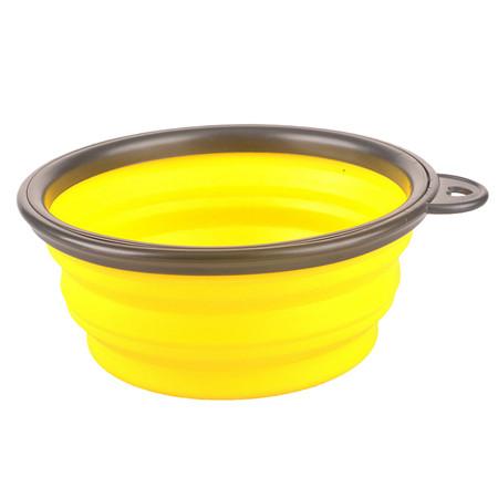 Image of Collapsible Silicone Dog Bowl