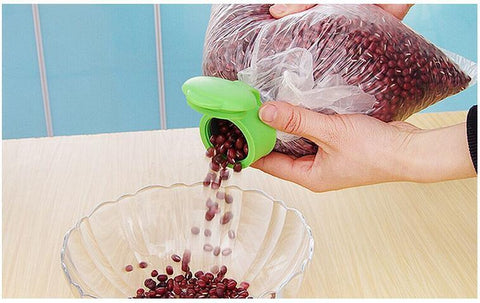 Image of Airtight Sealer Reusable Plastic Bag Cap