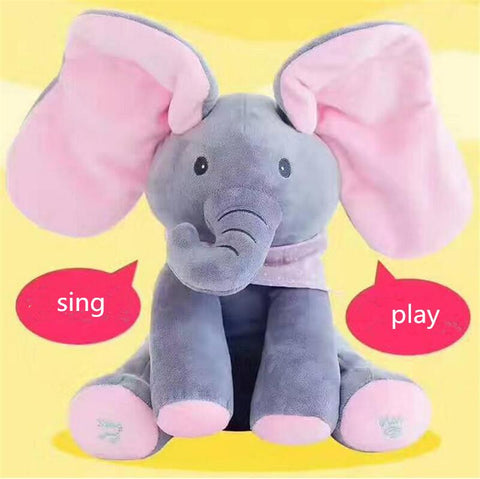 Image of ELIZ - Entertaining Talking Elephant Plush Doll
