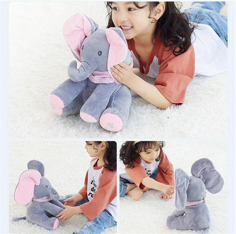 Image of ELIZ - Entertaining Talking Elephant Plush Doll