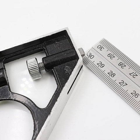 Image of ADJUSTABLE 300mm (12") ENGINEERS COMBINATION TRY SQUARE SET RIGHT ANGLE