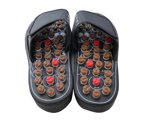 Image of Acupressure Reflexology Massage Slippers