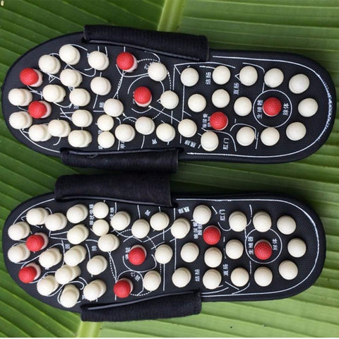 Image of Acupressure Reflexology Massage Slippers