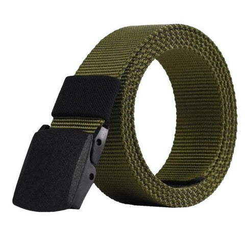 Image of Casual Military Grade Polymer Buckle Nylon Belt