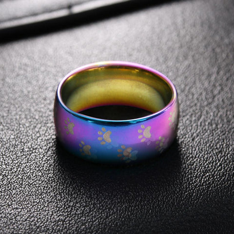 Image of Rainbow Dog/Cat Ring