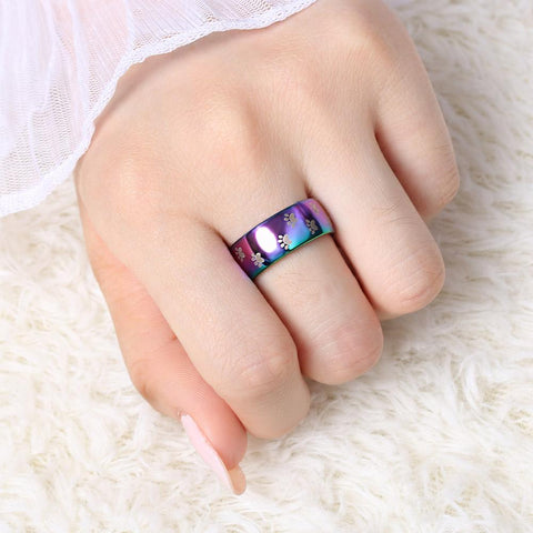 Image of Rainbow Dog/Cat Ring