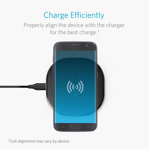Image of Anker Wireless Charging Pad for IPhone and Samsung