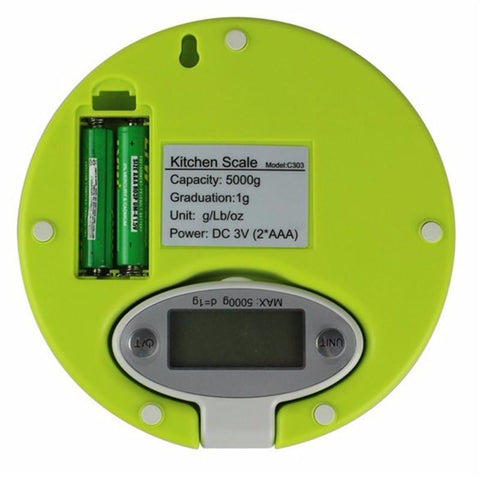 Image of 5000g/1g Mini Portable Digital Electronic Kitchen Household Scale