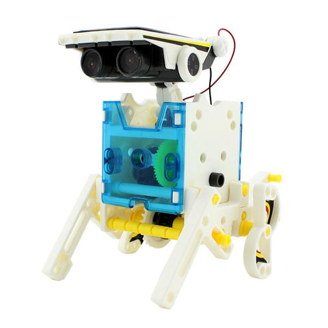 Image of Advanced 14 in 1 DIY Solar Robot Kit