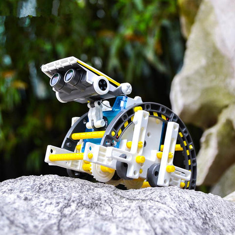 Image of Advanced 14 in 1 DIY Solar Robot Kit