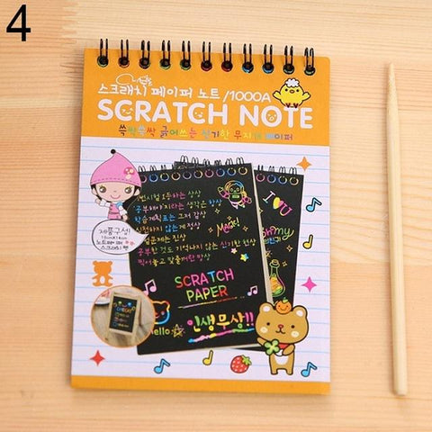 Image of Scratch-Off Magic Rainbow Notebook