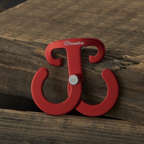 Image of Aluminum Rope Hanger Multifunction Outdoor Camping
