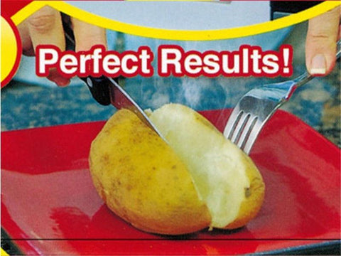 Image of Reusable and Washable Microwave Baked Potato Bag Potato Express
