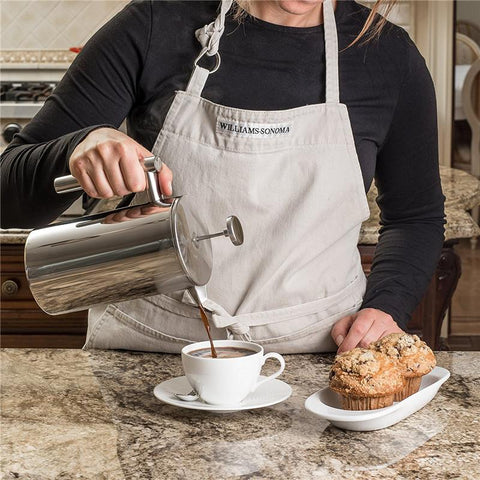 Image of Stainless Steel French Press Coffee Tea Pot with Filter Double Wall