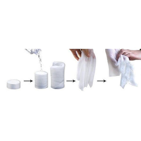 Image of 100pcs Portable Travel Towels