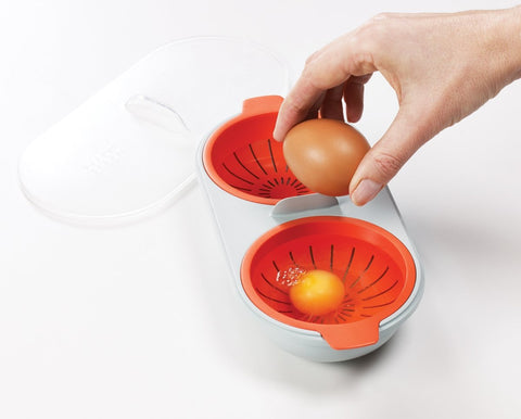 Image of PERFECT POACH - MICROWAVABLE DOUBLE EGG POACHER