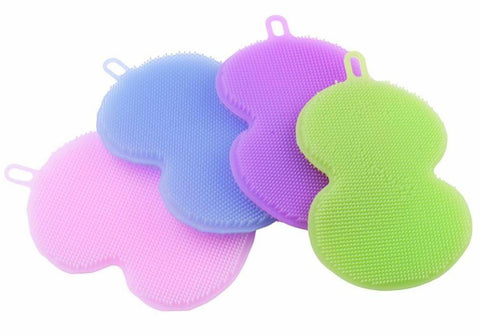 Image of Heat Resistant Silicone Dish Sponge (set of 4)