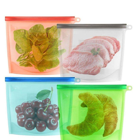 Image of Silicone Reusable Food Bag