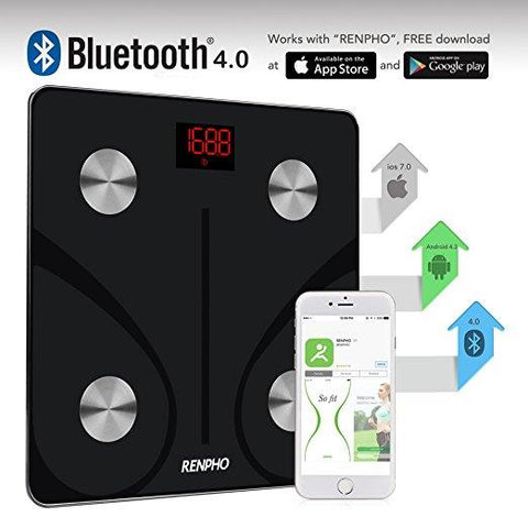 Image of RENPHO Bluetooth Body Fat Scale