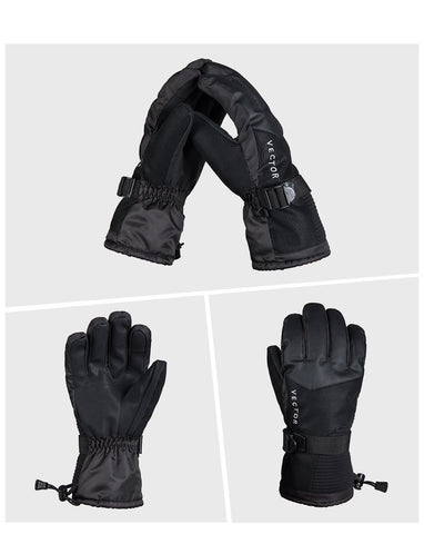 Image of Outdoor Sports Running Riding Touch Screen Gloves Male Winter Waterproof Ski Warm Non Slip Gloves