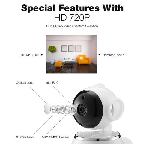 Image of SMART WIFI CAMERA NIGHT VISION DETECTION