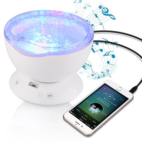 Image of LED Night Light Projector Luminaria Novelty Lamp