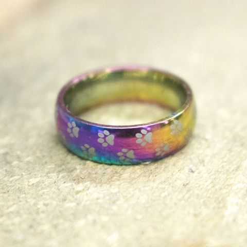 Image of Rainbow Dog/Cat Ring