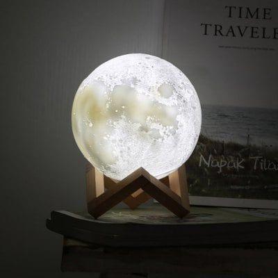 Image of Moon Style Light Desk Decoration