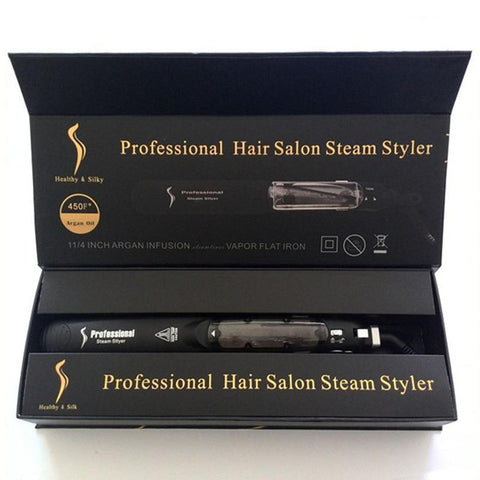 Image of Salon Professional Steam Hair Straightener