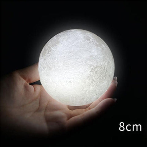 Image of Moon Style Light Desk Decoration