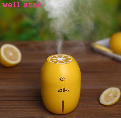 Image of LEMON USB AIR HUMIDIFIER / PORTABLE INDOOR CUTE HUMIDIFIER