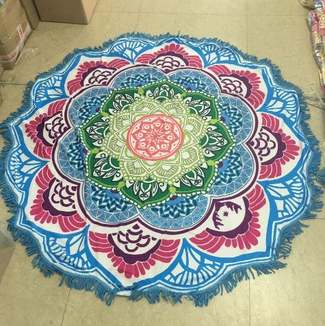 Image of Boho Lotus Tapestry