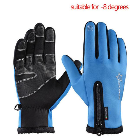 Image of ANTI-SLIP WINTER GLOVES - THERMAL & WINDPROOF