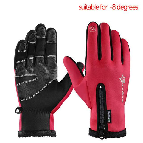 Image of ANTI-SLIP WINTER GLOVES - THERMAL & WINDPROOF