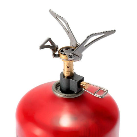 Image of Folding Mini Camping Gas Stove Survival Cooker