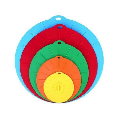 Image of Reusable Silicone Food Covers