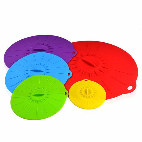 Image of Reusable Silicone Food Covers