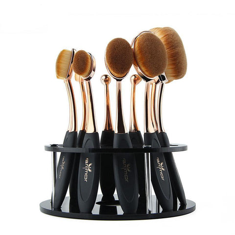 Image of 10 PIECE OVAL BRUSH SET