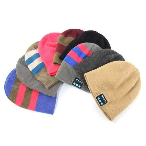 Image of Unisex Wireless Bluetooth Beanie Hat